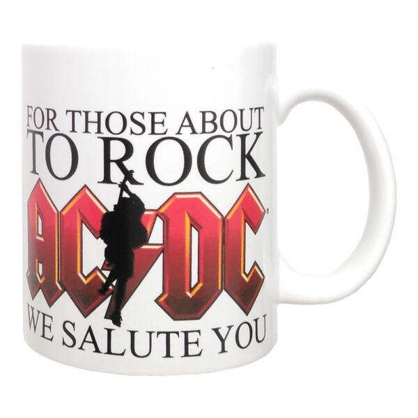 AC/DC - Mugg - For those about to rock