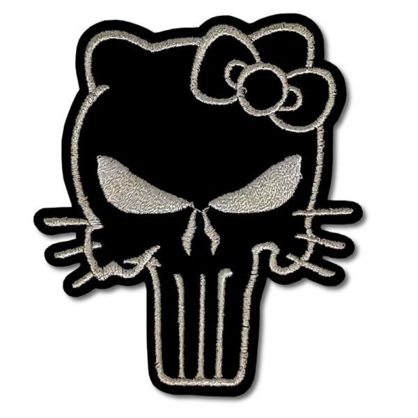 Tygmärke - Hello Kitty Punisher