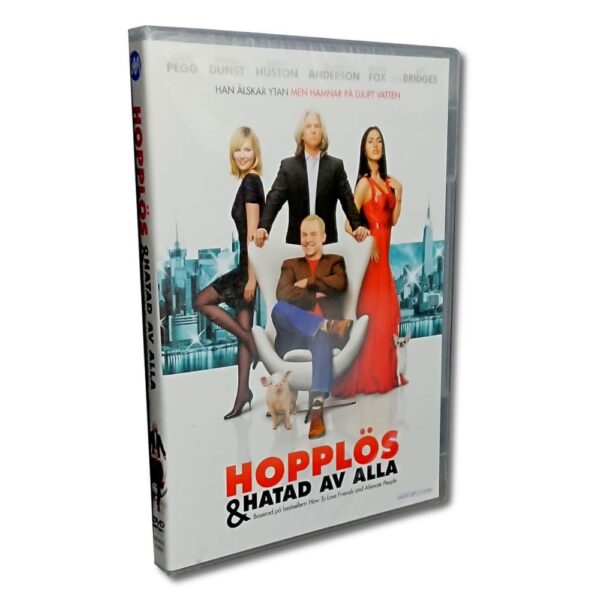 Hopplös & Hatad Av Alla - DVD - Komedi - Simon Pegg
