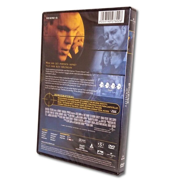 The Bourne Identity - DVD - Action - Matt Damon