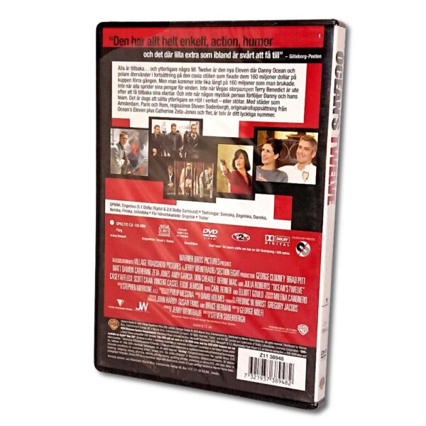 Ocean's Twelve - DVD - Komedi - Brad Pitt