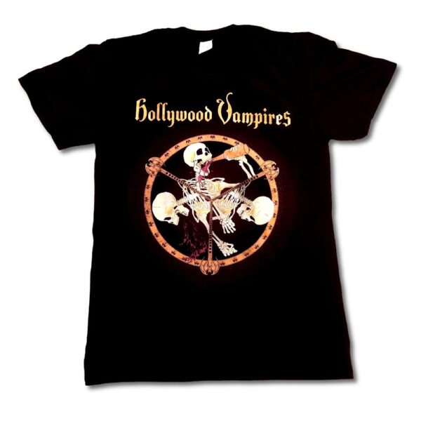 Hollywood Vampires - T-shirt - Drink, Fight, Puke