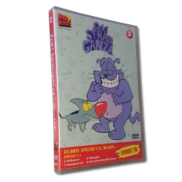 Eek! Strava Ganza - Vol 2: Del 5-8 - DVD - Tecknad barnfilm