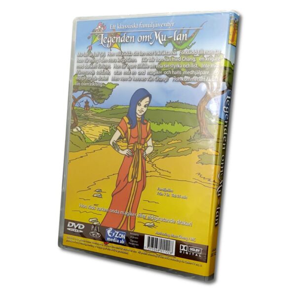 Legenden Om Mulan - DVD - Tecknad barnfilm