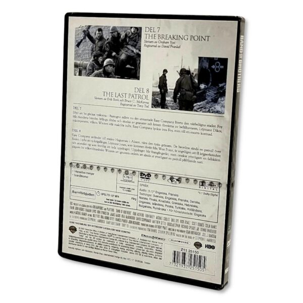 Band of Brothers: Del 7-8 - DVD - Krigsserie med Kirk Acevedo